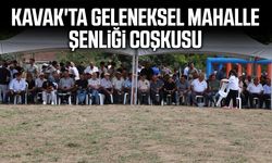 Kavak'ta geleneksel mahalle şenliği coşkusu
