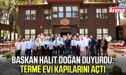 Başkan Halit Doğan duyurdu: Terme Evi kapılarını açtı