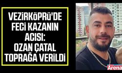Samsun'da hayatını kaybeden Ozan Çatal toprağa verildi