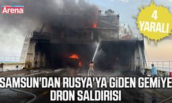 Samsun'dan Rusya'ya giden gemiye dron saldırısı