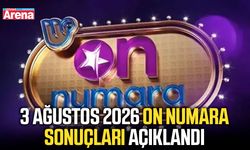 3 Ağustos 2026 On Numara sonuçları açıklandı