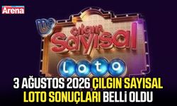 3 Ağustos 2026 Çılgın Sayısal Loto sonuçları belli oldu