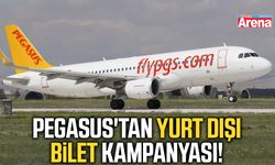 Pegasus'tan yurt dışı bilet kampanyası!