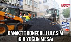 Canik'te konforlu ulaşım için yoğun mesai