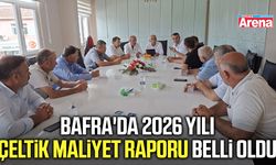 Bafra'da 2026 yılı çeltik maliyet raporu belli oldu