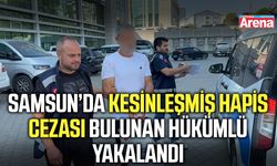 Samsun'da alkollü araç kullanmaktan aranan hükümlü cezaevine gönderildi