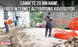 Canik'te 20 bin hane fiber internet altyapısına kavuşuyor