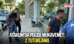 Atakum'da polise mukavemet: 2 tutuklama