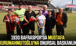 1930 Bafraspor'da Mustafa Kurumahmutoğlu'na onursal başkanlık