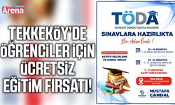 Tekkeköy’de öğrenciler için ücretsiz eğitim fırsatı!