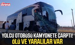 Yolcu otobüsü kamyonete çarptı! Ölü ve yaralılar var