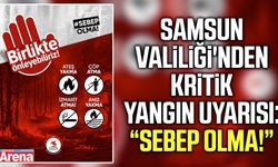 Samsun'da yangın alarmı! Valilikten vatandaşlara önemli çağrı