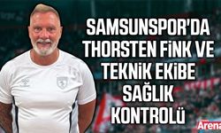 Samsunspor'da Thorsten Fink ve teknik ekibe sağlık kontrolü