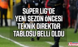 Süper Lig'de yeni sezon öncesi teknik direktör tablosu belli oldu