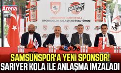 Samsunspor'a yeni sponsor! Sarıyer Kola ile anlaşma imzaladı