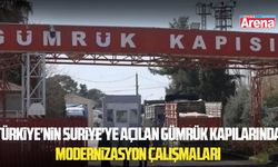 Türkiye'nin Suriye'ye açılan gümrük kapılarında modernizasyon çalışmaları