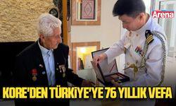 Kore'den Türkiye'ye 76 yıllık vefa