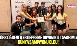 Türk öğrenciler depreme dayanıklı tasarımla dünya şampiyonu oldu