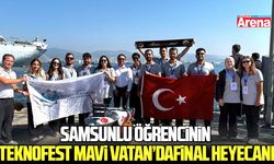 Samsunlu öğrenci TEKNOFEST Mavi Vatan’da final heyecanı yaşayacak