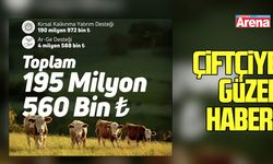 Samsun'da çiftçiye güzel haber