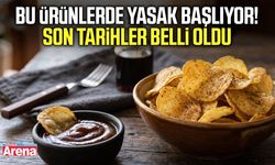 Cips ve salam alacaklar dikkat! Yasak başlıyor