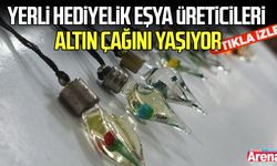 Samsun'da yerli hediyelik eşya üreticileri altın çağını yaşıyor