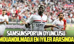 Samsunspor'un oyuncusu Mouandilmadji en iyiler arasında