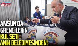Samsun'da öğrencilerin çanta ve kırtasiye seti o belediyeden!