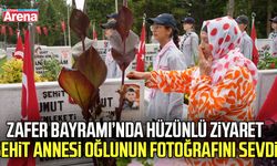 Samsun’da Zafer Bayramı’nda hüzünlü ziyaret
