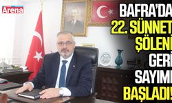 Bafra’da 22. Sünnet Şöleni için geri sayım başladı