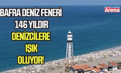 Bafra Deniz Feneri 146 yıldır denizcilere ışık oluyor