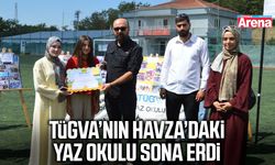 TÜGVA’nın Havza’daki yaz okulu sona erdi