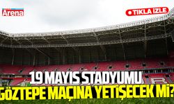 19 Mayıs Stadyumu hibrit çim çalışmalarında sona doğru
