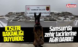 İçişleri Bakanlığı duyurdu: Samsun'da zehir tacirlerine ağır darbe!