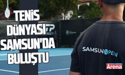 Tenis dünyası Samsun'da buluştu