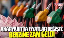 Akaryakıtta fiyatlar değişti: Benzine zam geldi