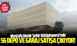 Mustafa Demir Şehir Kütüphanesi'nde 56 depo ve garaj satışa çıkıyor!