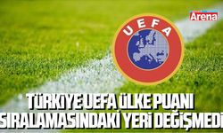 Türkiye UEFA ülke puanı sıralamasındaki yeri değişmedi