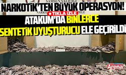 Atakum'da binlerce hap ele geçirildi