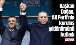 Başkan Doğan, AK Parti'nin kuruluş yıldönümünü kutladı