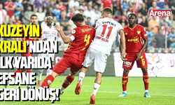 Samsunspor'dan ilk yarıda efsane geri dönüş