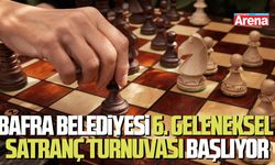 Bafra Belediyesi 6. geleneksel satranç turnuvası başlıyor