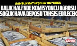 Samsun Büyükşehir duyurdu: Balık Hali'nde iki yer tahsis edilecek