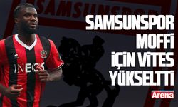 Samsunspor Moffi için vites yükseltti