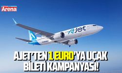 AJet'ten 1 Euro'ya uçak bileti kampanyası!