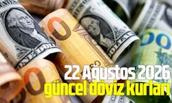 22 Ağustos 2026 güncel döviz kurları