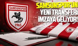 Samsunspor'un yeni transferi imzaya geliyor!