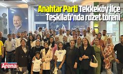 Anahtar Parti Tekkeköy İlçe Teşkilatı'nda rozet töreni