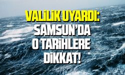 Samsun'da hafta sonu deniz yasağı