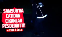 Samsun'da çatı katında binlerce hap ele geçirildi